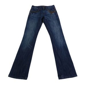 Karen Millen Women's Jeans 4 Blue Bootcut | AA